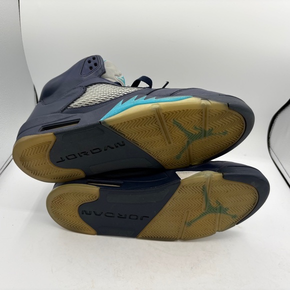 Size 12 - Air Jordan 5 Retro Pre-Grape Midnight Navy 136027-405 - Picture 5 of 6